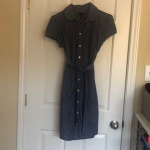 Tommy Hilfiger chambray button front dress